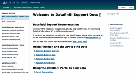 support.datafiniti.co