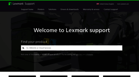 support.lexmark.com