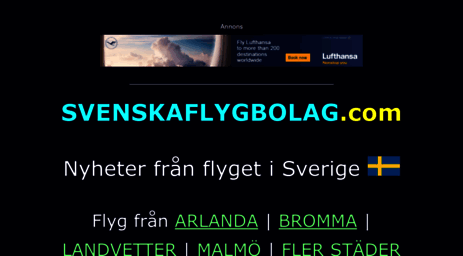 svenskaflygbolag.com