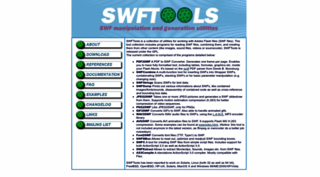 swftools.org