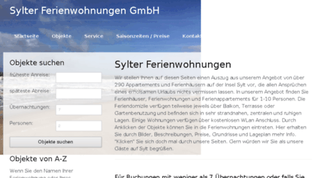 sylter-ferienwohnungen.de