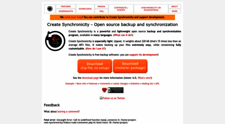 synchronicity.sourceforge.net