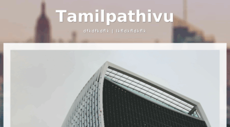 tamilpathivu.com