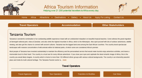 tanzaniatourism.info
