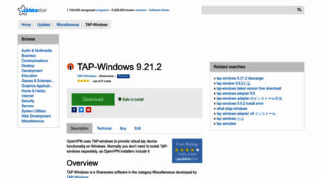 tap-windows.updatestar.com