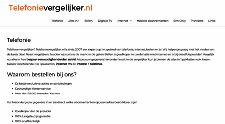 telefonievergelijker.nl