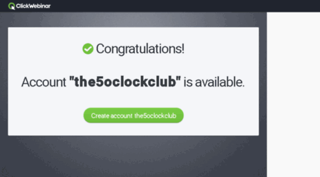 the5oclockclub.clickwebinar.com