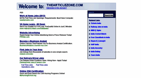 thearticlezone.com