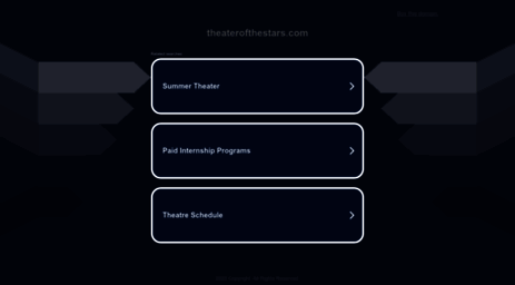theaterofthestars.com