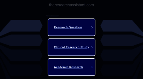 theresearchassistant.com