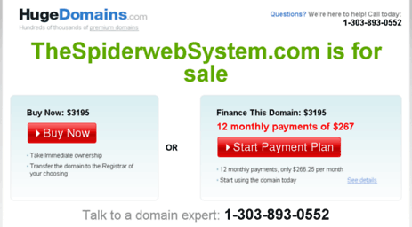 thespiderwebsystem.com