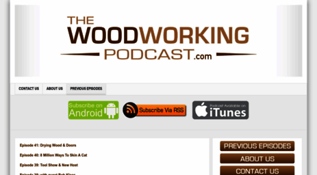 thewoodworkingpodcast.com