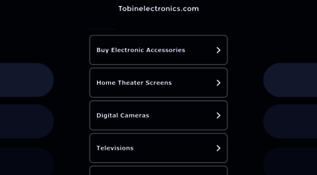 tobinelectronics.com