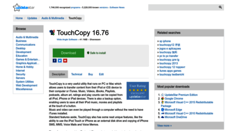 touchcopy.updatestar.com