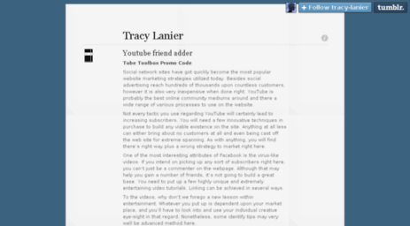 tracy-lanier.tumblr.com