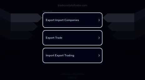 tradeportalofindia.com