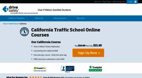 trafficschoolonlinecalifornia.com