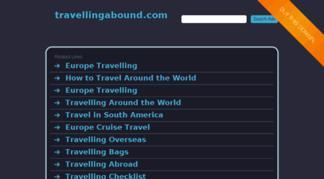 travellingabound.com