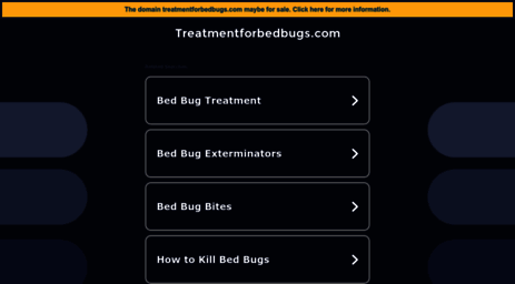 treatmentforbedbugs.com