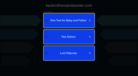 twobrothersandasister.com