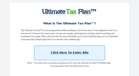 ultimatetaxplan.com