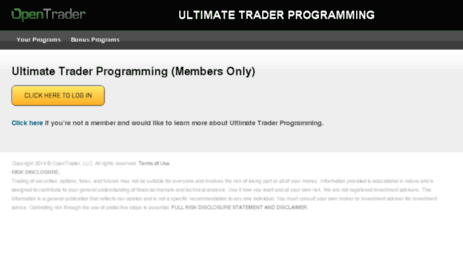 ultimatetrader.opentrader.com