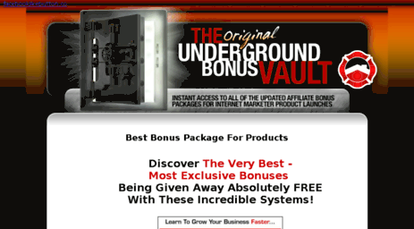 undergroundbonusvault.com