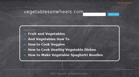 vegetablesonwheels.com