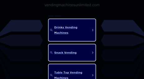 vendingmachinesunlimited.com