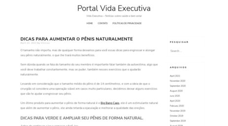 vidaexecutiva.com.br