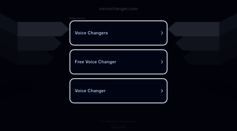 voicechanger.com