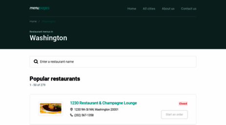 washingtondc.menupages.com