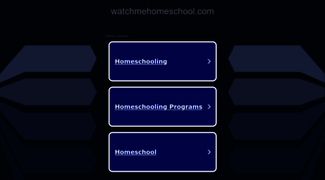 watchmehomeschool.com
