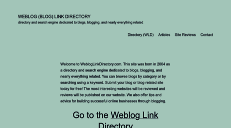 webloglinkdirectory.com