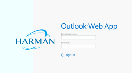 webmail.harman.com