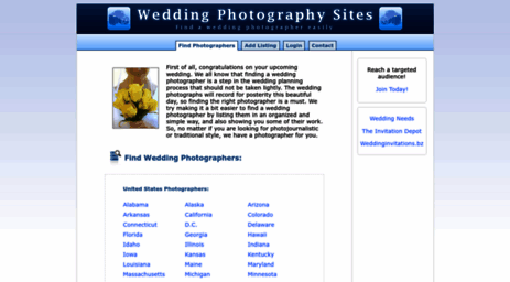 weddingphotographysites.com