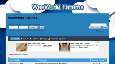 weeworld.createaforum.com