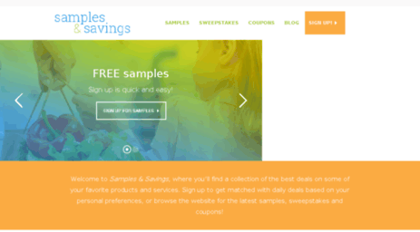welcome.samplesandsavings.com