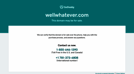 wellwhatever.com