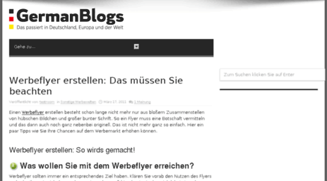 werbe.germanblogs.de
