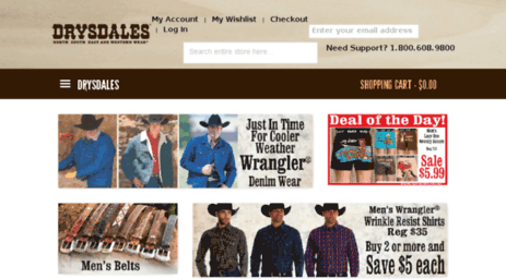 western-wear.drysdales.com