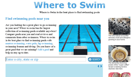 where-to-swim.com