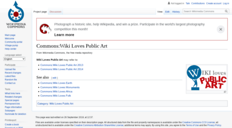 wikilovespublicart.org