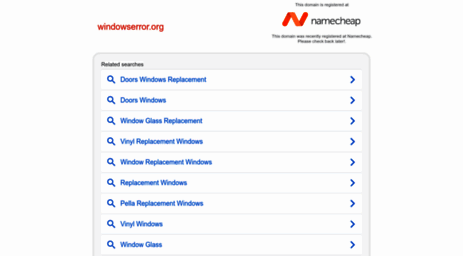 windowserror.org