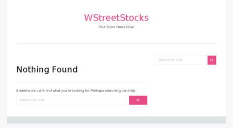 wstreetstocks.com