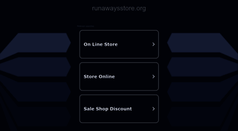 wwww.runawaysstore.org