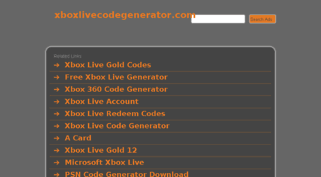 xboxlivecodegenerator.com
