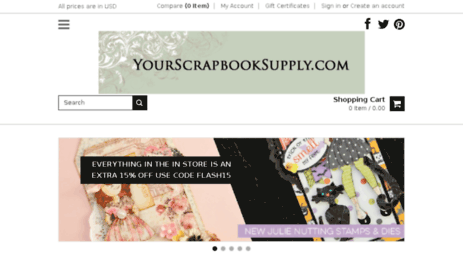 yourscrapbooksupply.com