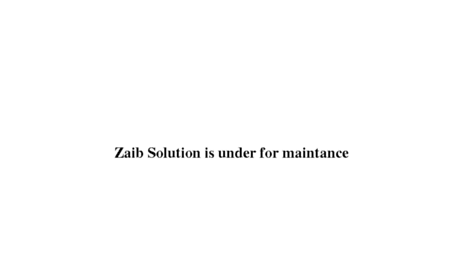 zaibsolution.com