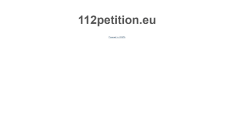 112petition.eu